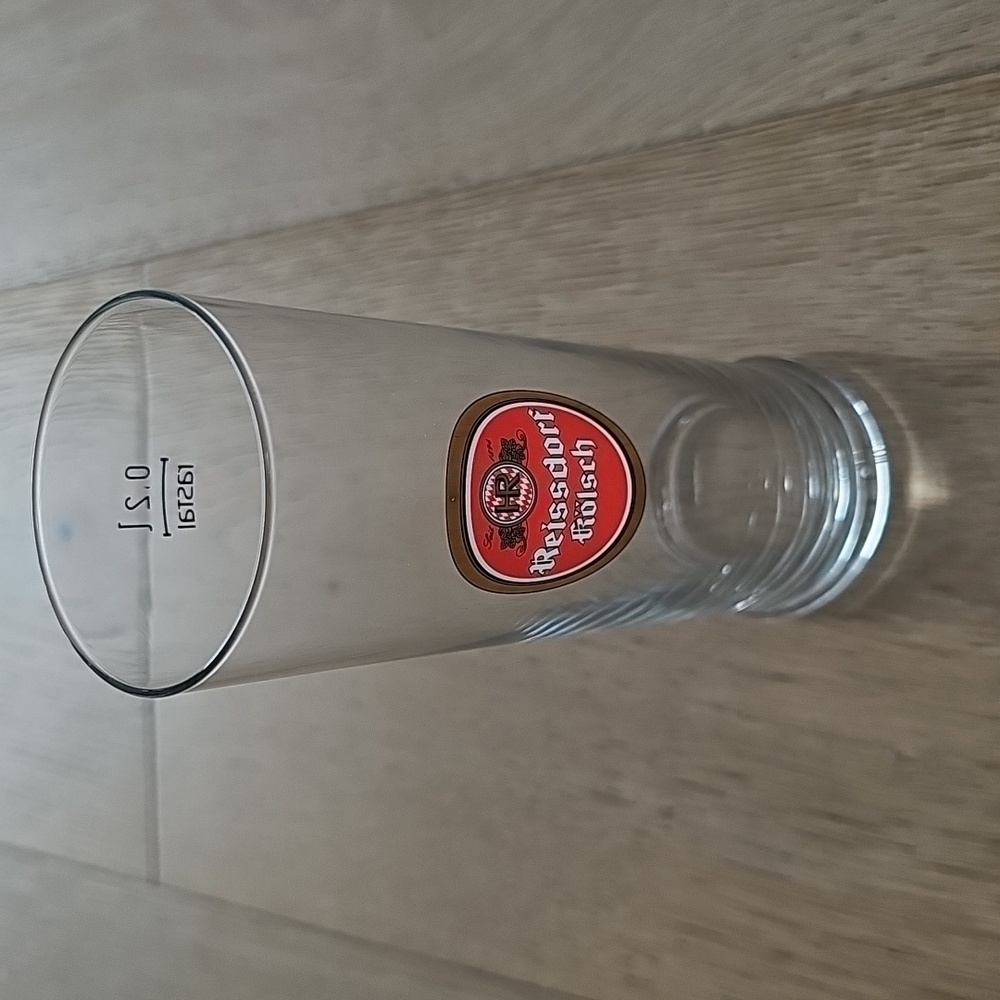 NWOT RARE Reissdorf Kölsch Glass